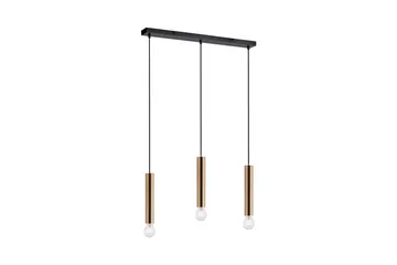 Pendellampe Bruna - 6x120x65 cm, Messing Matt - Belysning - Innendørsbelysning & Lamper - Vinduslampe