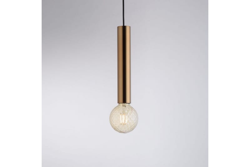 Pendellampe Bruna - 6x120x65 cm, Messing Matt - Belysning - Innendørsbelysning & Lamper - Vinduslampe