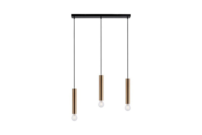 Pendellampe Bruna - 6x120x65 cm, Messing Matt - Belysning - Innendørsbelysning & Lamper - Vinduslampe