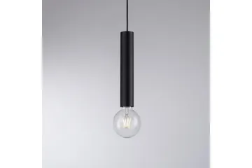 Pendellampe Bruna - 6x120x65 cm, Svart - Belysning - Innendørsbelysning & Lamper - Vinduslampe