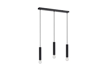 Pendellampe Bruna - 6x120x65 cm, Svart - Belysning - Innendørsbelysning & Lamper - Vinduslampe