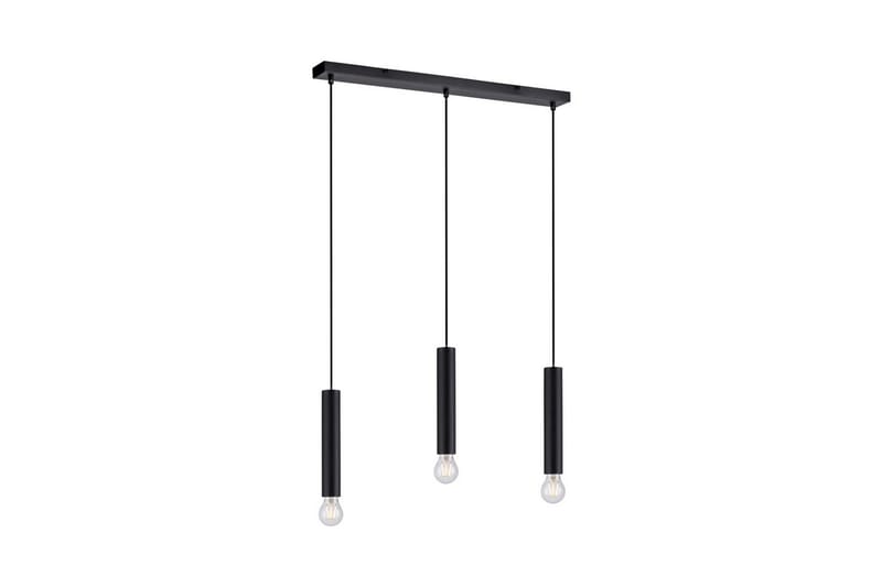 Pendellampe Bruna - 6x120x65 cm, Svart - Belysning - Innendørsbelysning & Lamper - Vinduslampe