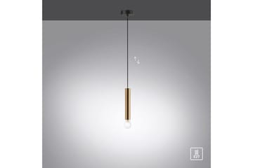 Pendellampe Bruna - 9x120x9 cm, Messing Matt - Belysning - Innendørsbelysning & Lamper - Vinduslampe