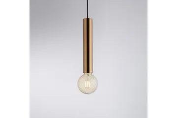 Pendellampe Bruna - 9x120x9 cm, Messing Matt - Belysning - Innendørsbelysning & Lamper - Vinduslampe