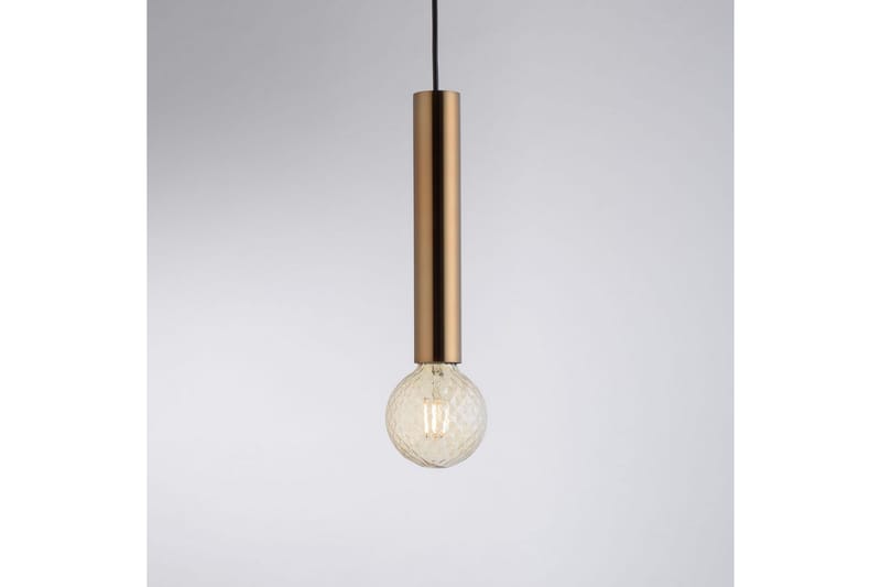Pendellampe Bruna - 9x120x9 cm, Messing Matt - Belysning - Innendørsbelysning & Lamper - Vinduslampe