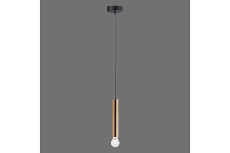 Pendellampe Bruna - 9x120x9 cm, Messing Matt - Belysning - Innendørsbelysning & Lamper - Vinduslampe