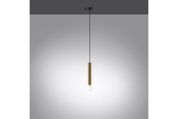 Pendellampe Bruna - 9x120x9 cm, Messing Matt - Belysning - Innendørsbelysning & Lamper - Vinduslampe