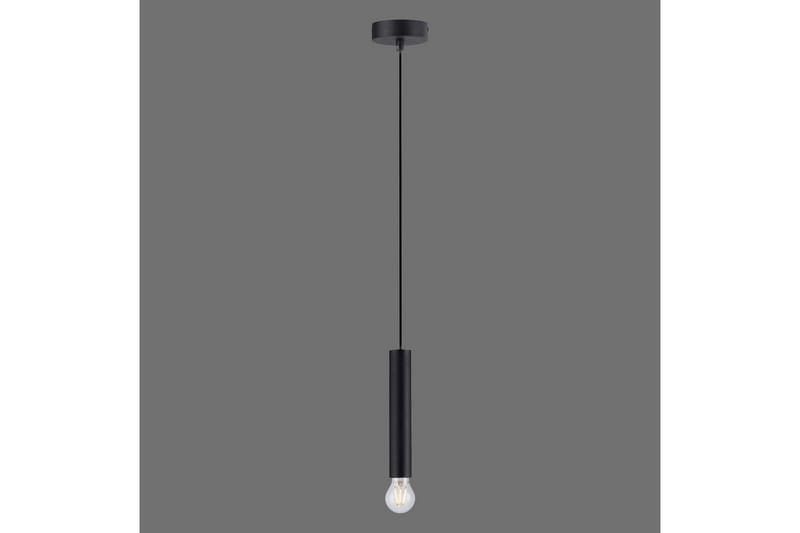 Pendellampe Bruna - 9x120x9 cm, Svart - Belysning - Innendørsbelysning & Lamper - Vinduslampe
