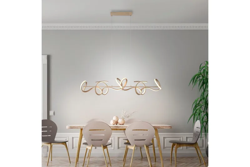 Pendellampe Curls - 21x135x99 cm - Belysning - Innendørsbelysning & Lamper - Vinduslampe