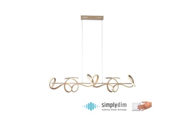 Pendellampe Curls - 21x135x99 cm - Belysning - Innendørsbelysning & Lamper - Vinduslampe