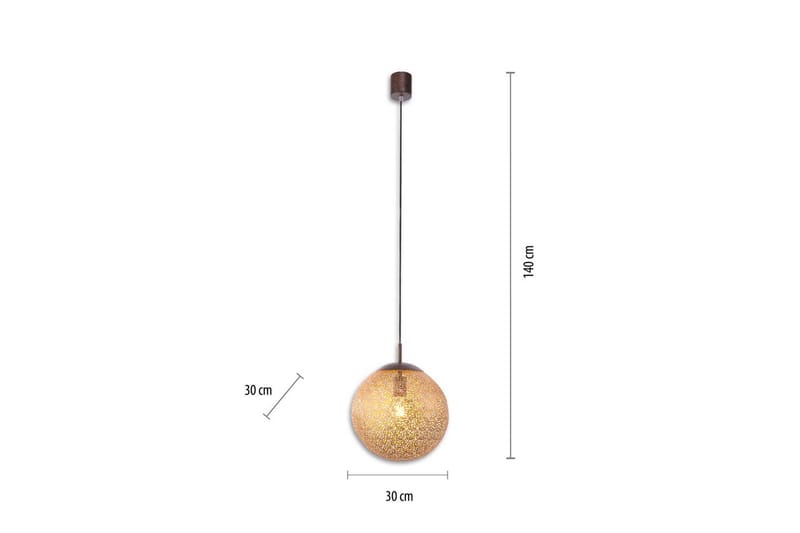 Pendellampe Greta - 30x140x30 cm - Belysning - Innendørsbelysning & Lamper - Vinduslampe