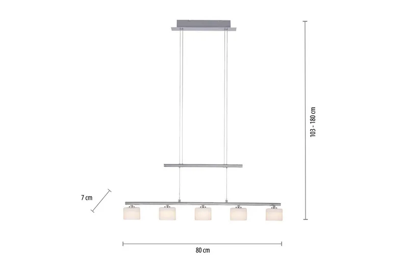 Pendellampe Hydra - Krom - Belysning - Innendørsbelysning & Lamper - Vinduslampe