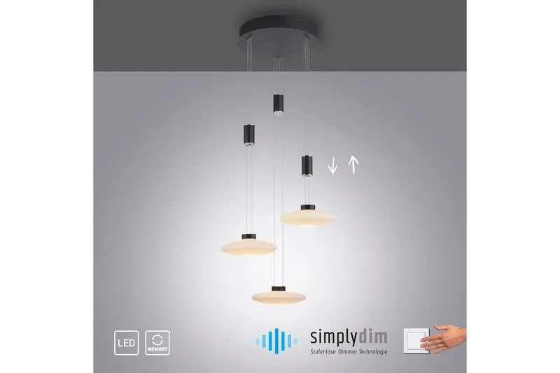 Pendellampe Lautada - 56x200x56 cm - Belysning - Innendørsbelysning & Lamper - Vinduslampe