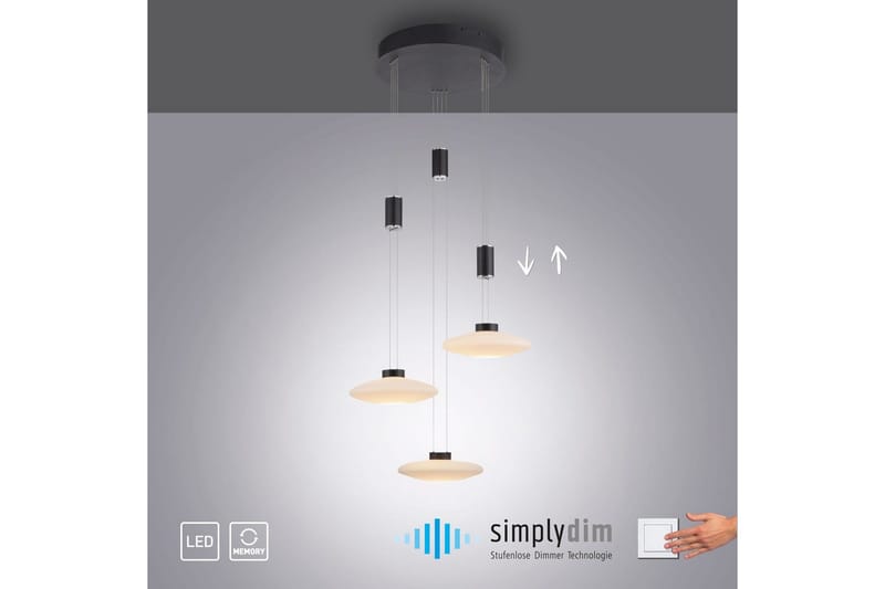 Pendellampe Lautada - 56x200x56 cm - Belysning - Innendørsbelysning & Lamper - Vinduslampe