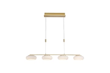 Pendellampe Q-Etienne - 20x200x108,5 cm, Messing Matt - Belysning - Innendørsbelysning & Lamper - Vinduslampe