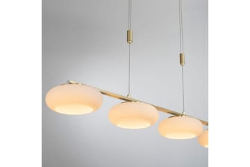 Pendellampe Q-Etienne - 20x200x108,5 cm, Messing Matt - Belysning - Innendørsbelysning & Lamper - Vinduslampe