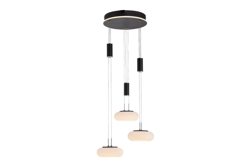 Pendellampe Q-Etienne - 40x200x44 cm, Svart - Belysning - Innendørsbelysning & Lamper - Vinduslampe