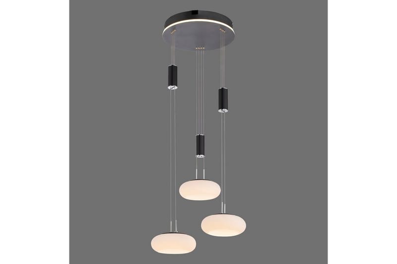 Pendellampe Q-Etienne - 40x200x44 cm, Svart - Belysning - Innendørsbelysning & Lamper - Vinduslampe