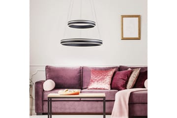 Pendellampe Q-Vito - 59x200x59 cm, Antrasitt - Belysning - Innendørsbelysning & Lamper - Vinduslampe