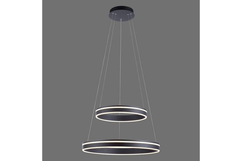 Pendellampe Q-Vito - 59x200x59 cm, Antrasitt - Belysning - Innendørsbelysning & Lamper - Vinduslampe