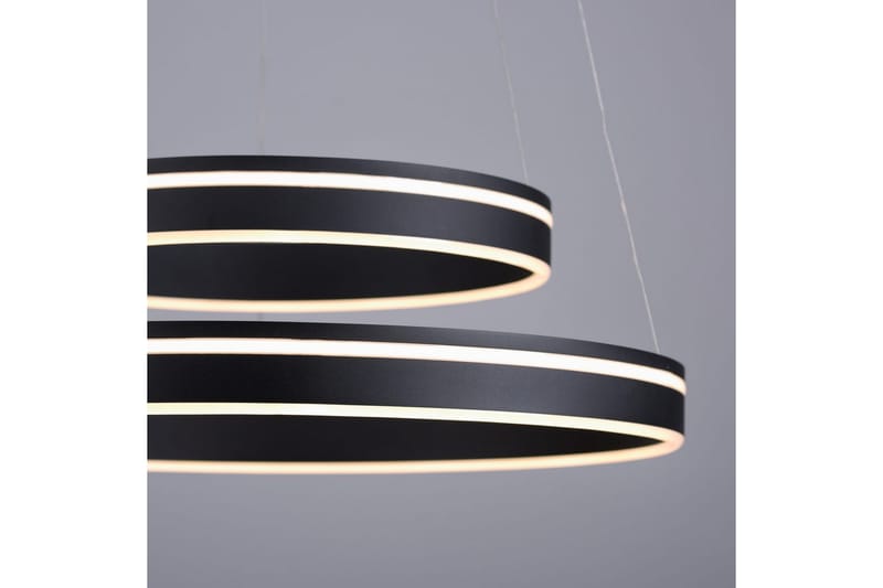 Pendellampe Q-Vito - 59x200x59 cm, Antrasitt - Belysning - Innendørsbelysning & Lamper - Vinduslampe