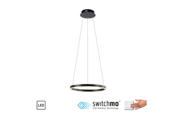 Pendellampe Ritus - 39,3x120x39,3 cm, Antrasitt - Belysning - Innendørsbelysning & Lamper - Vinduslampe