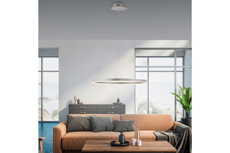 Pendellampe Ritus - 58,5x120x58,5 cm, Aluminium - Belysning - Innendørsbelysning & Lamper - Vinduslampe