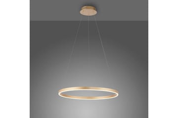 Pendellampe Ritus - 58,5x120x58,5 cm, Messing Matt - Belysning - Innendørsbelysning & Lamper - Vinduslampe