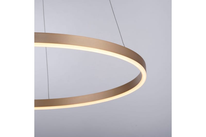 Pendellampe Ritus - 58,5x120x58,5 cm, Messing Matt - Belysning - Innendørsbelysning & Lamper - Vinduslampe