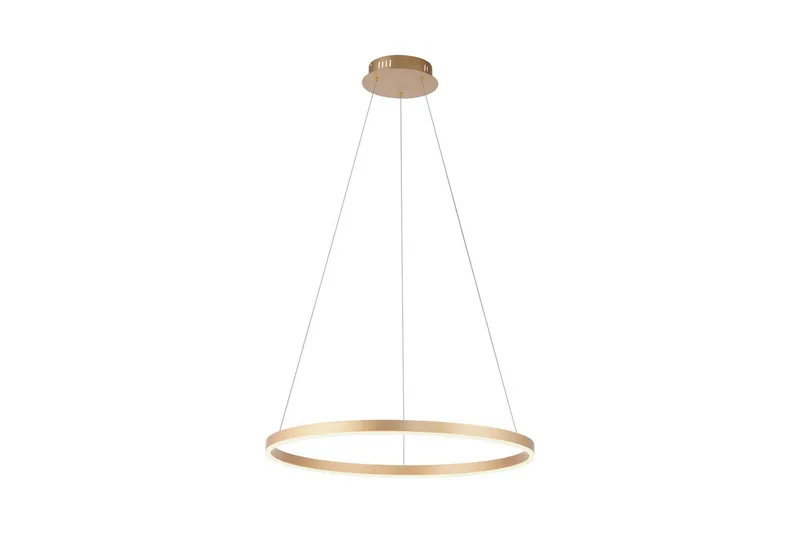 Pendellampe Ritus, 58,5x120x58,5 cm, Messing Matt