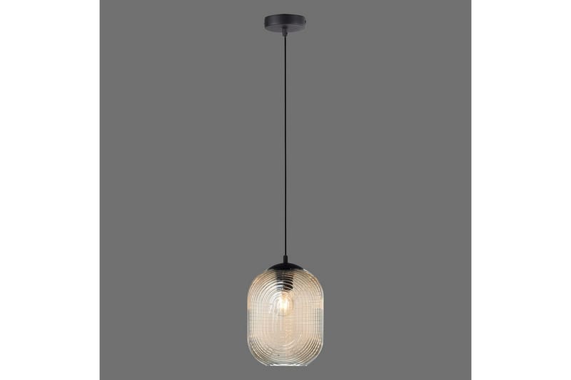 Pendellampe Shitake - 20x150x20 cm, Amber - Belysning - Innendørsbelysning & Lamper - Vinduslampe