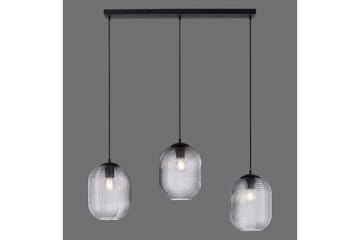 Pendellampe Shitake - 20x150x90 cm, Røykfarget - Belysning - Innendørsbelysning & Lamper - Vinduslampe