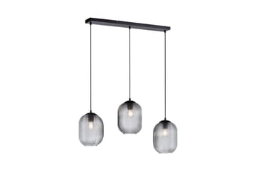 Pendellampe Shitake - 20x150x90 cm, Røykfarget - Belysning - Innendørsbelysning & Lamper - Vinduslampe