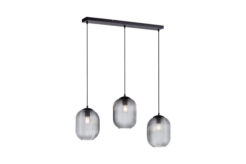 Pendellampe Shitake - 20x150x90 cm, Røykfarget - Belysning - Innendørsbelysning & Lamper - Vinduslampe