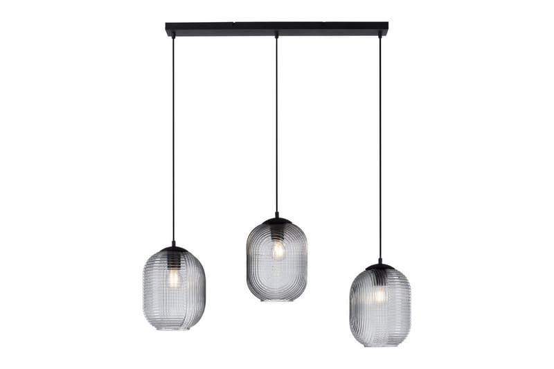 Pendellampe Shitake - 20x150x90 cm, Røykfarget - Belysning - Innendørsbelysning & Lamper - Vinduslampe