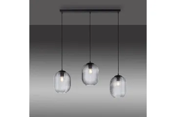 Pendellampe Shitake - 20x150x90 cm, Røykfarget - Belysning - Innendørsbelysning & Lamper - Vinduslampe