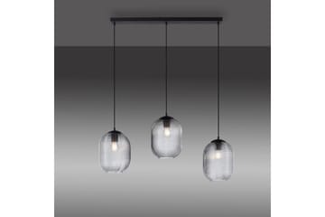 Pendellampe Shitake - 20x150x90 cm, Røykfarget - Belysning - Innendørsbelysning & Lamper - Vinduslampe