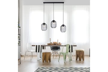 Pendellampe Shitake - 20x150x90 cm, Røykfarget - Belysning - Innendørsbelysning & Lamper - Vinduslampe