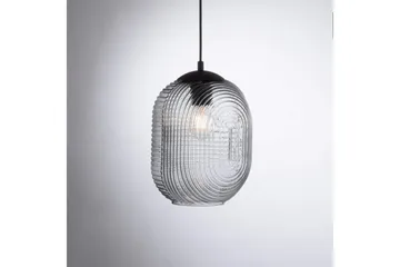 Pendellampe Shitake - 20x150x90 cm, Røykfarget - Belysning - Innendørsbelysning & Lamper - Vinduslampe