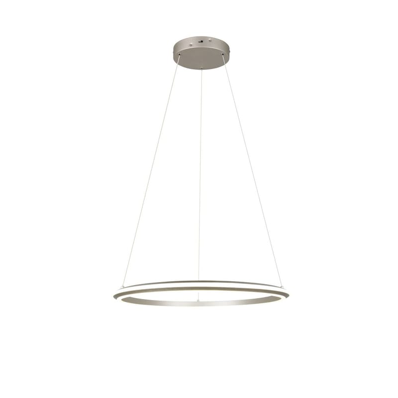 Pendellampe TRIO Amador - 75 cm/Børstet stål - Belysning - Innendørsbelysning & Lamper - Vinduslampe