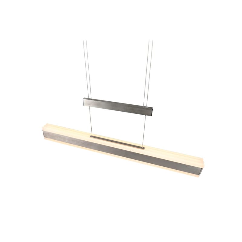 Pendellampe TRIO Arcola - 150 cm, Børstet stål - Belysning - Innendørsbelysning & Lamper - Vinduslampe