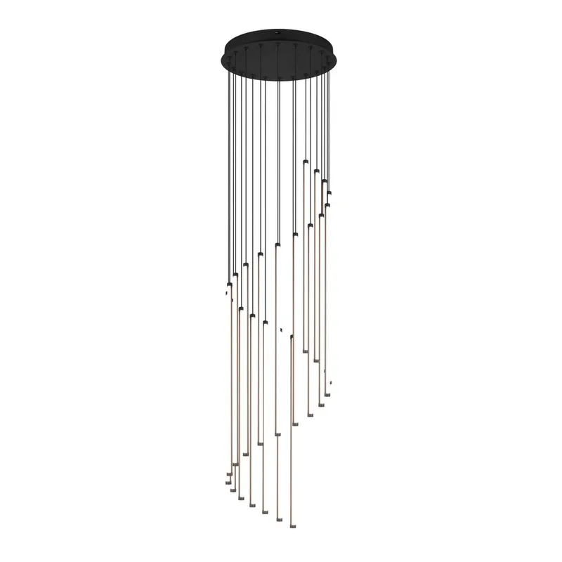 Pendellampe TRIO Baxter - Matt svart - Belysning - Innendørsbelysning & Lamper - Vinduslampe