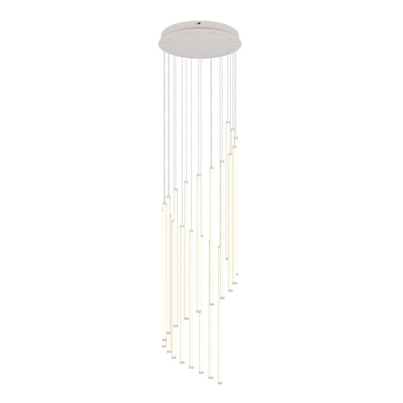 Pendellampe TRIO Baxter, Varm Grå