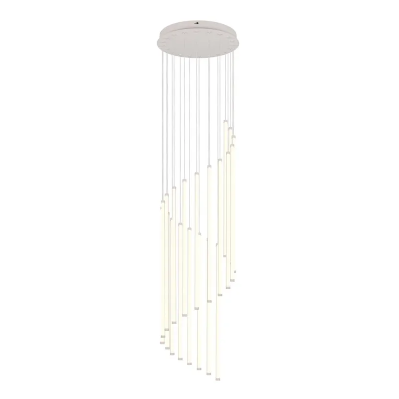 Pendellampe TRIO Baxter, Varm Grå