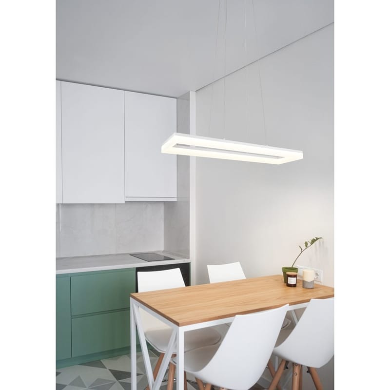 Pendellampe TRIO Camino - Matt hvit - Belysning - Innendørsbelysning & Lamper - Vinduslampe