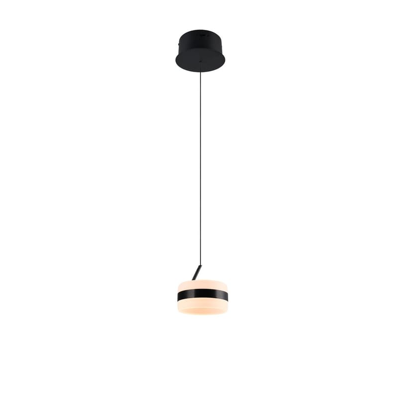 Pendellampe TRIO Dios, 1 lampe, Matt svart