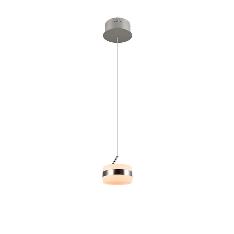 Pendellampe TRIO Dios, 1 lampe/Børstet stål