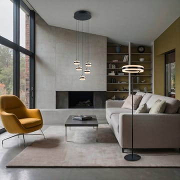 Pendellampe TRIO Dios - 5 lamper, Børstet stål - Belysning - Innendørsbelysning & Lamper - Vinduslampe