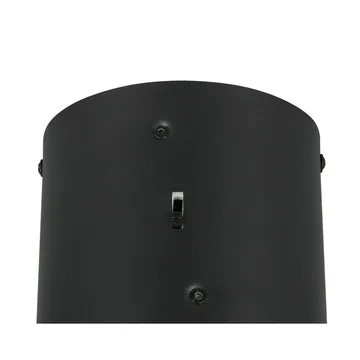 Pendellampe TRIO Keaton - 1 lampe 20 cm, Matt svart/Messing - Belysning - Innendørsbelysning & Lamper - Vinduslampe