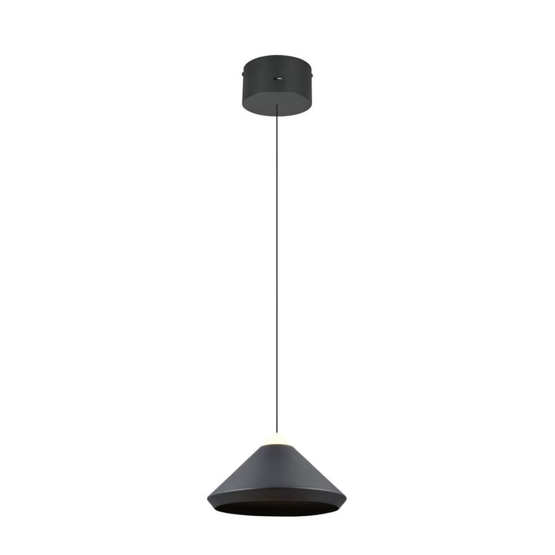 Pendellampe TRIO Laguna, 1 lampe, Matt svart